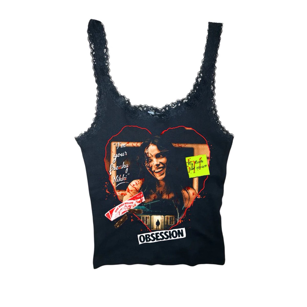 Vera’s Eyecandy Obsession Ribbed Lace Tank