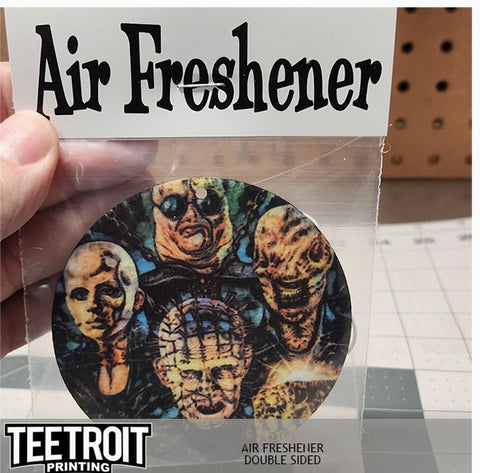 Teetroit Hellraiser Horror Air Fresheners