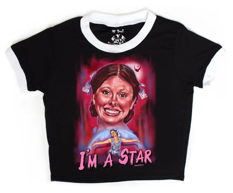 Camiseta Ringer de mujer Pearl Eyecandy de Vera