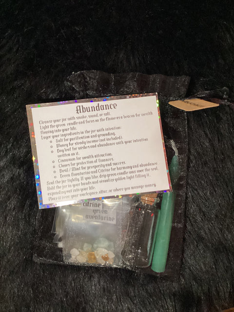 Nightcrawler Abundance Spell Kit