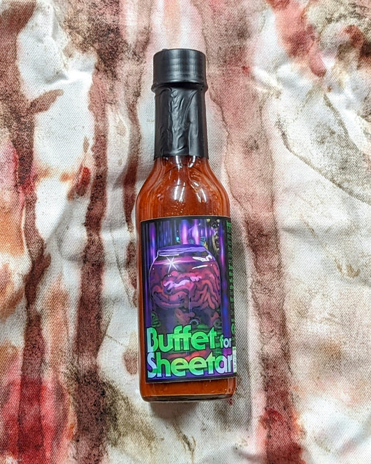 Horrifying Hot Sauce Buffet for Sheetar