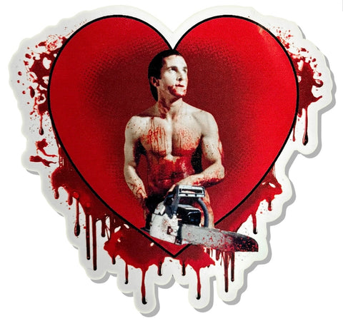 Vera’s Eyecandy American Psycho Sticker