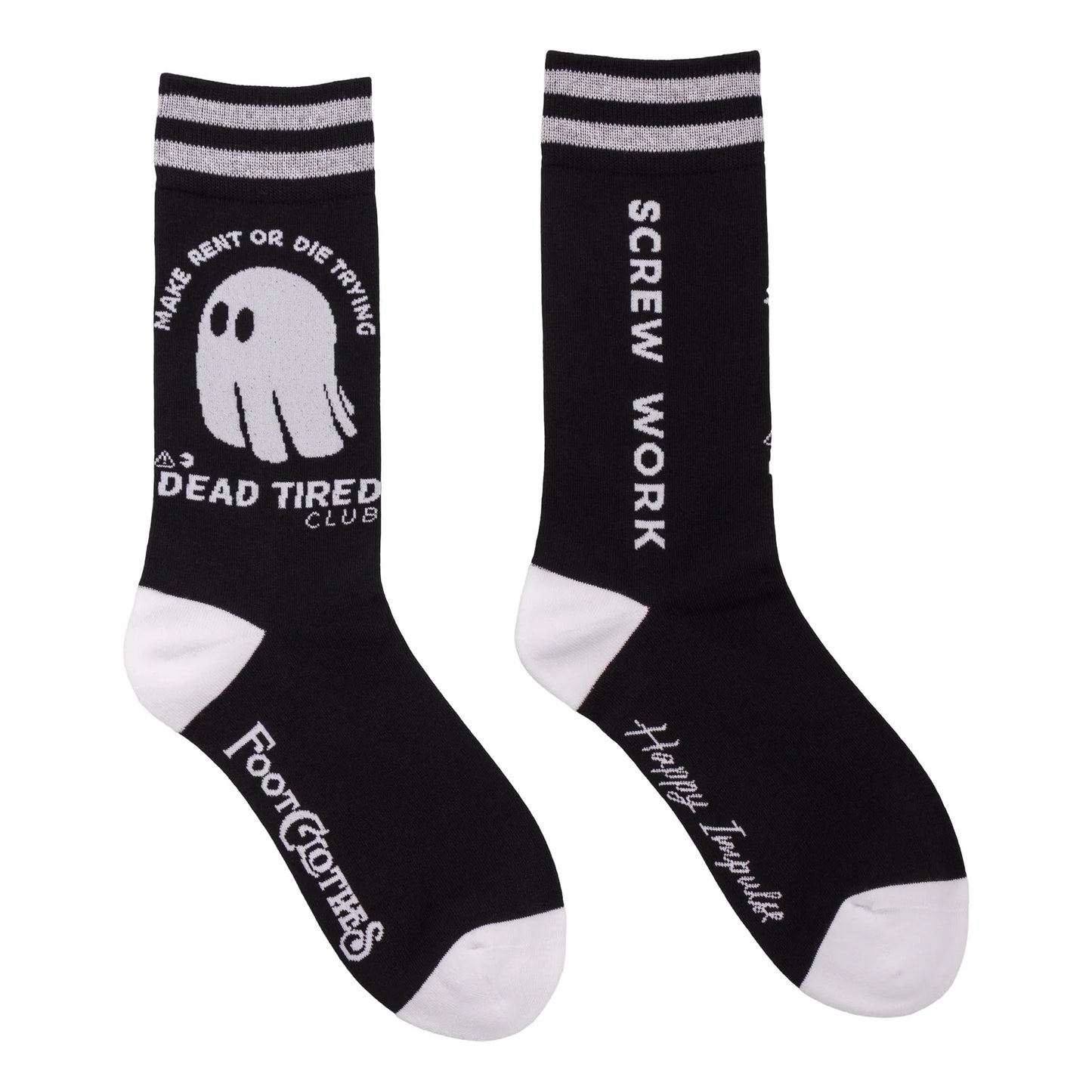Calcetines de tripulación Foot Clothes Dead Tired
