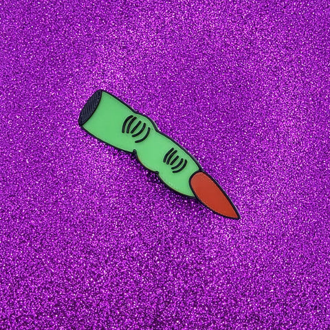 Pinza para el pelo de dedo de bruja retro de Halloween de Printy Vibes
