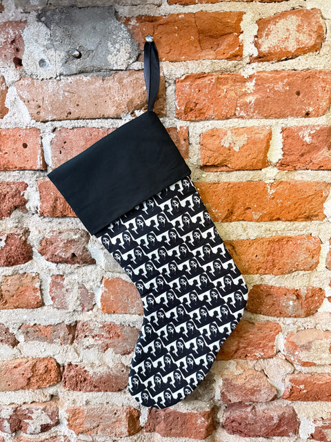 The Stitch Bitch Ghostface Checkered Stocking