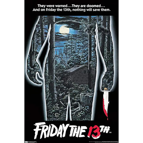 Friday the 13th Movie Poster 24x36