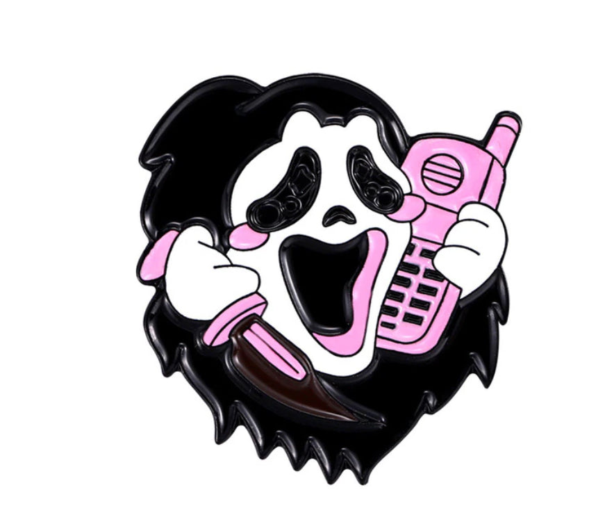 Pin lindo de Ghostface de Scream