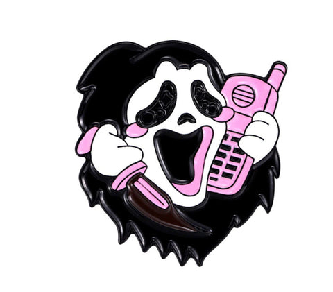 Horror Pin Cute Ghostface