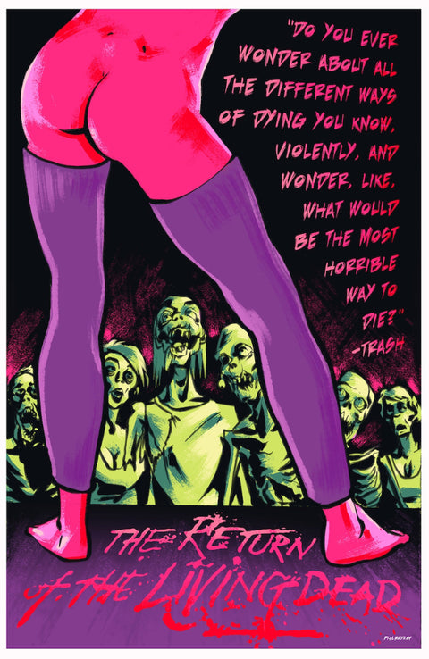 Phil Ray Art The Return of the Living Dead Print