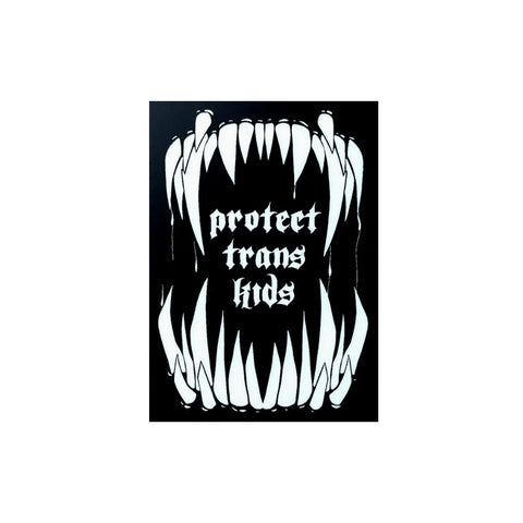 Flags for Good Protect Trans Kids Sticker