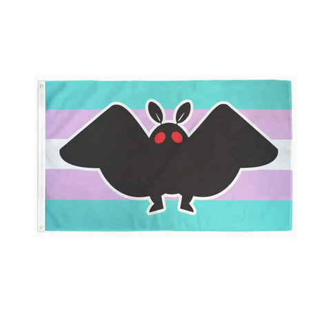 Flags for Good Mothman Trans Flag