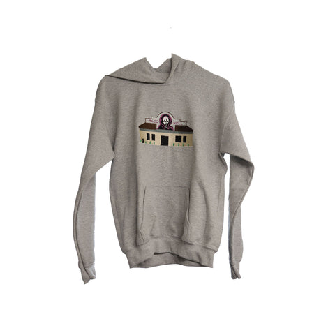 Sudadera con capucha juvenil de taco del infierno bordado StitchnStabs