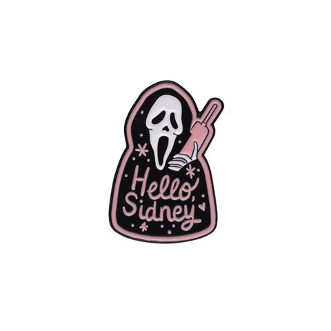 Scream Hello Sidney Pin