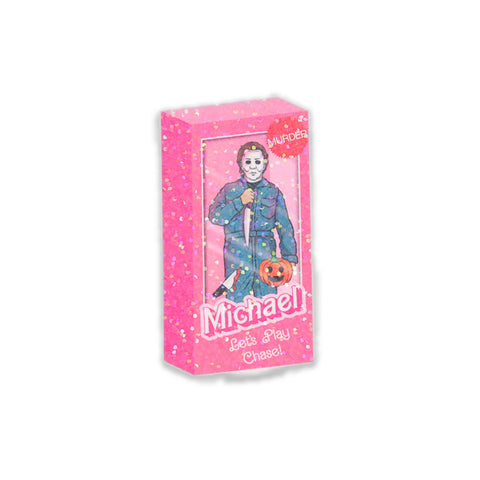Pretty Toxic Horror Movie Dolls Halloween Sticker