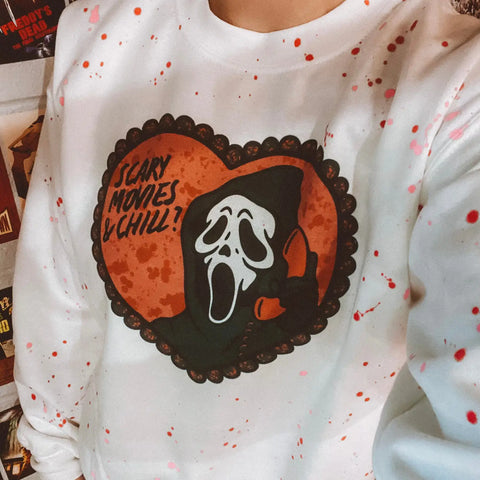 Scary Movies and Chill Pullover