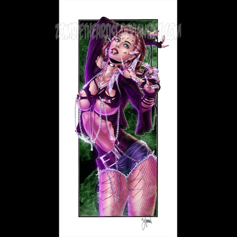 Bryan Pedersen Return of the Living Dead 3 NSFW Print
