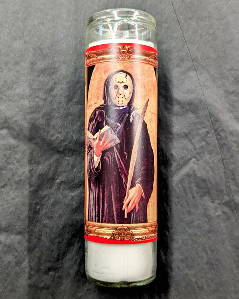 Screenmonsters Jason Voorhees Prayer Candle