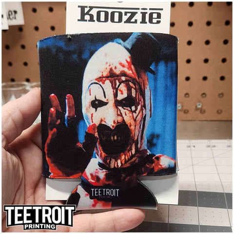 Teetroit Terrifier Horror Koozies