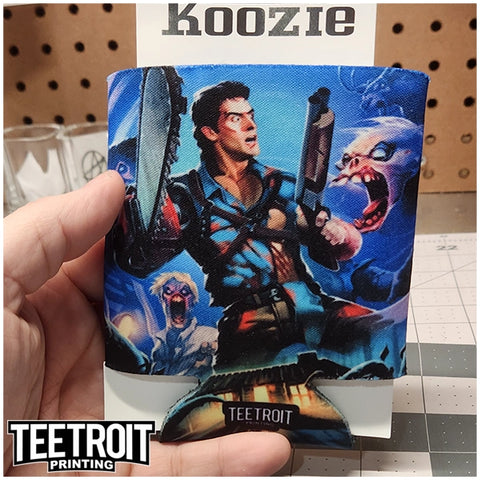 Teetroit Evil Dead Horror Koozies
