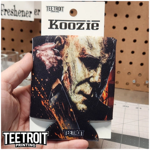 Teetroit Halloween Horror Koozies