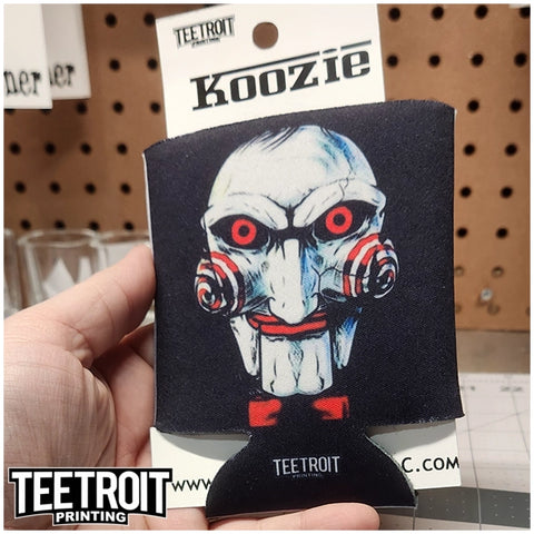 Teetroit Saw Horror Koozies