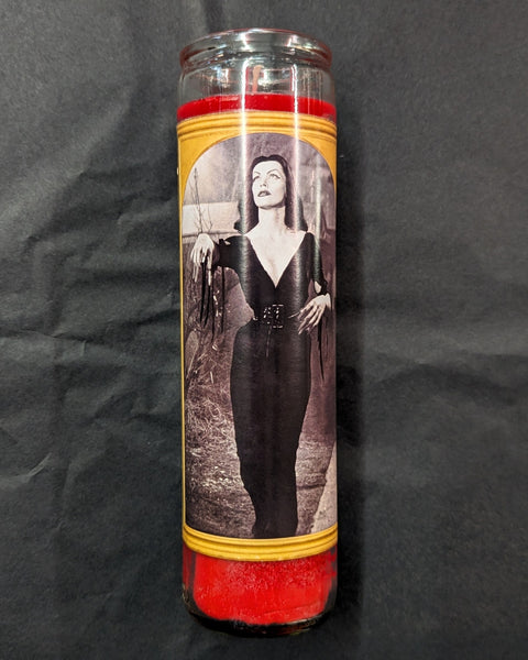 Screenmonsters Vampira Prayer Candle