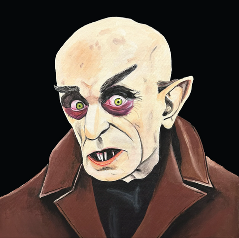 Wierdly You Nosferatu Horror Sticker