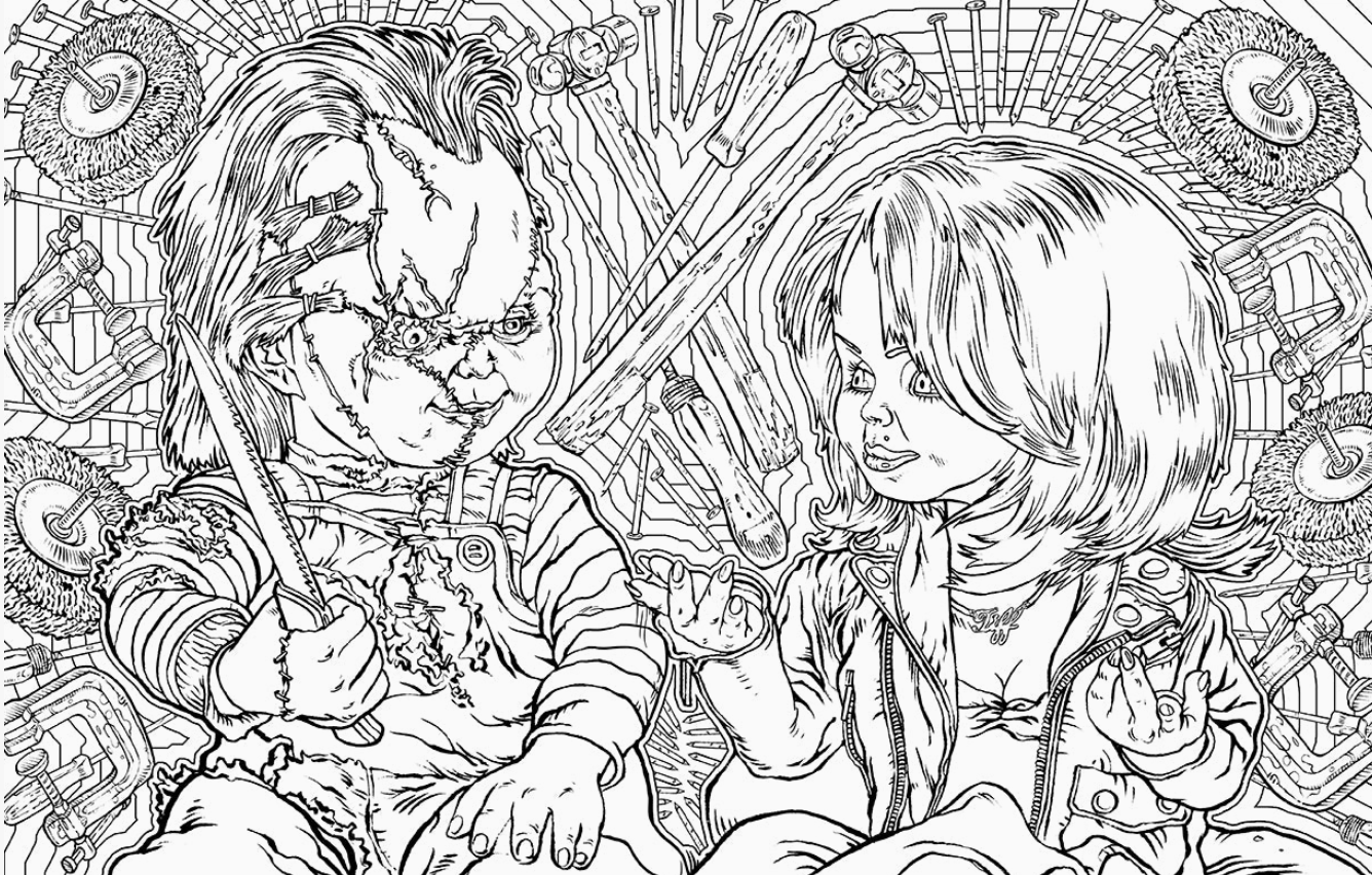Chucky: El Libro Oficial para Colorear