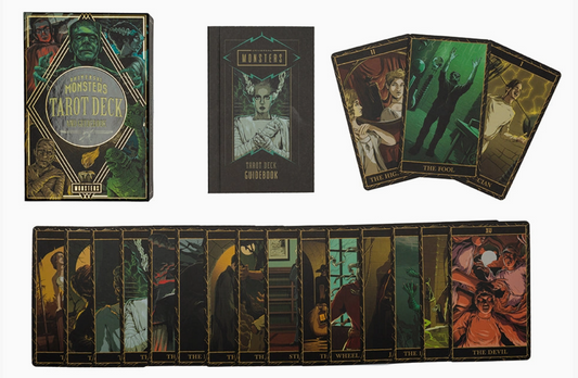 Universal Monsters Tarot Deck & Guide