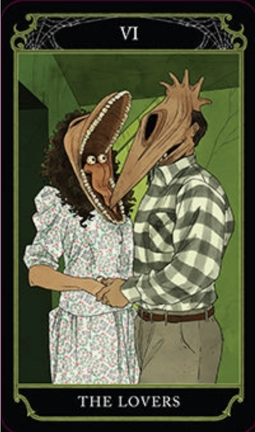 Mazo y guía de Tarot de Beetlejuice
