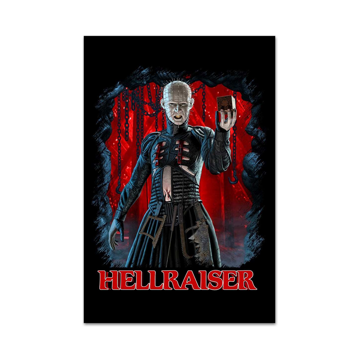 Estampa de terror Hellraiser