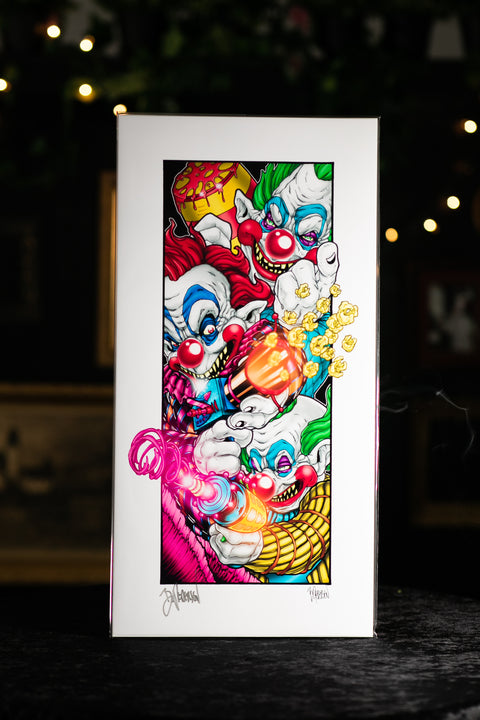 Bryan Pedersen Killer Klowns from Outer Space Print