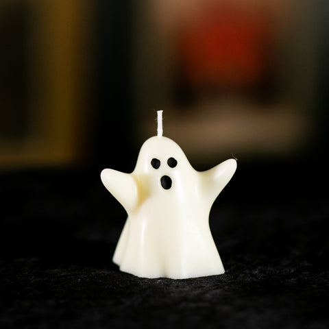 Susan Schomigs Creations Spooky Ghost Molded Candle