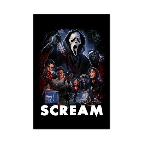 Horror Print Scream