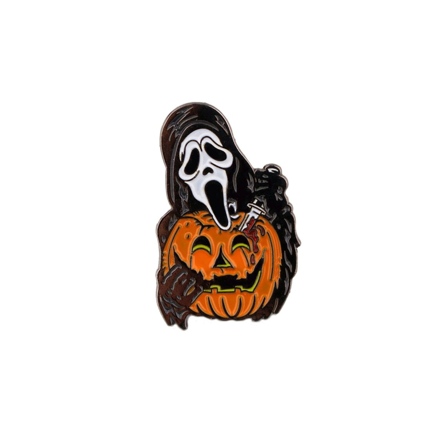 Scream Pumpkin Pin