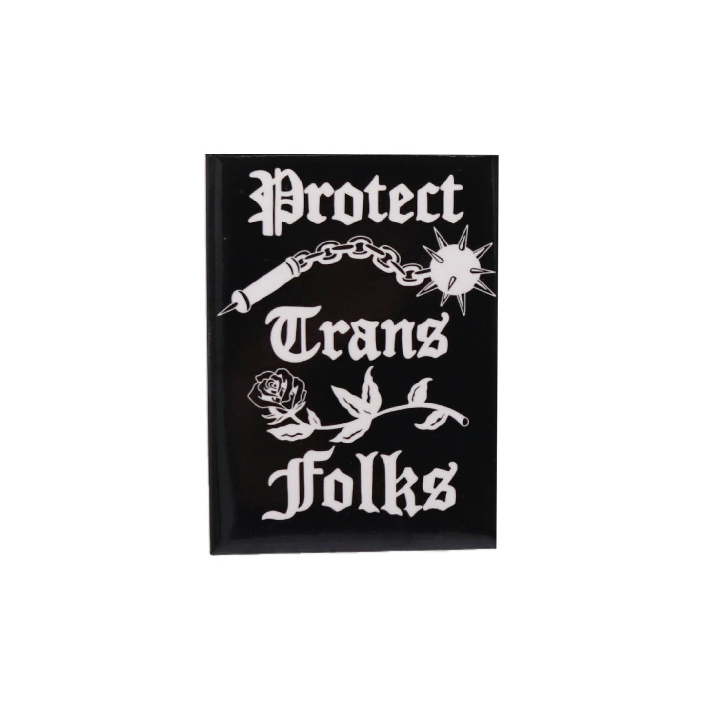 Transfigure Print Co. Protect Trans Folks Magnet