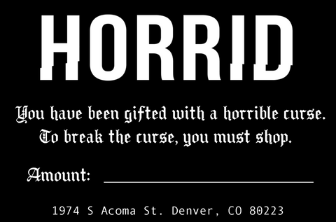 HORRID Gift Card