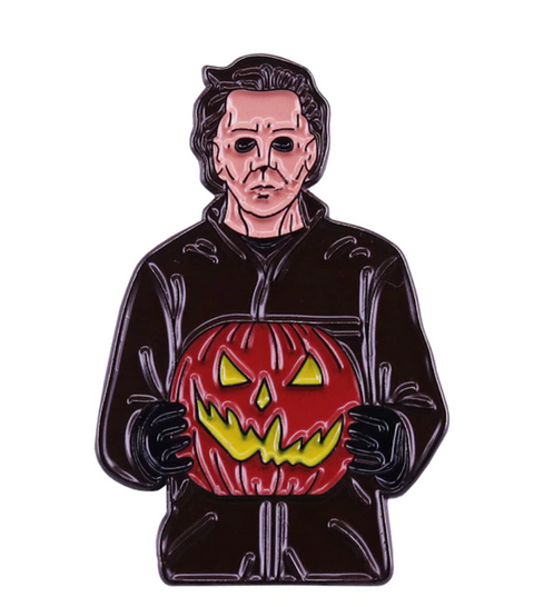 Horror Pins Michael Myers Pumpkin