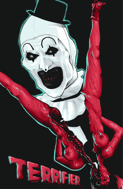 Phil Ray Art Terrifier Horror Print