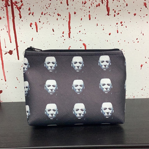 Bolsa de maquillaje de Halloween Rebel Skulls Michael Myers
