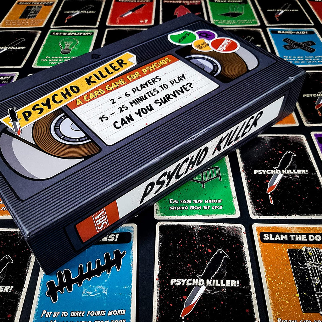 Psycho Killer A Card Game for Psychos Horrid Magazine