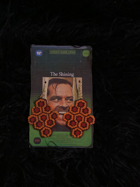 Elegant Horror Beaded The Shining Earrings