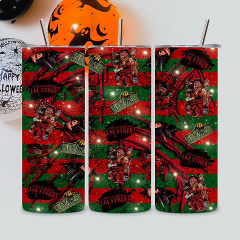 Graveyard Offerings Nightmare on Elm Street Tumbler