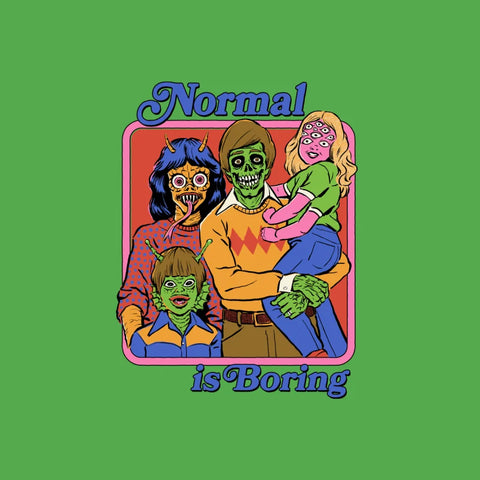 Steven Rhodes Normal is Boring Magnet