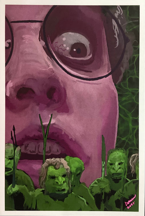 Horrifying Hot Sauce Troll 2 OMFG Print