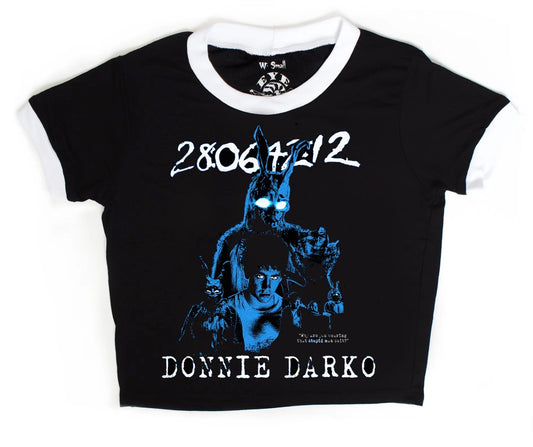 Vera’s Eyecandy Donnie Darko Women’s Ringer Tee