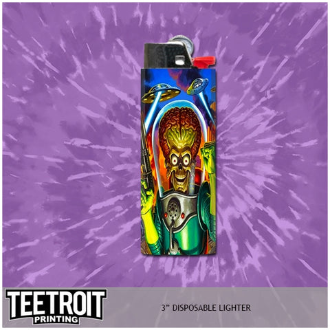 Mars Attacks Horror Lighter