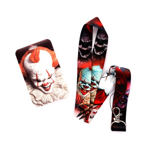 IT Pennywise Lanyard Card Holder
