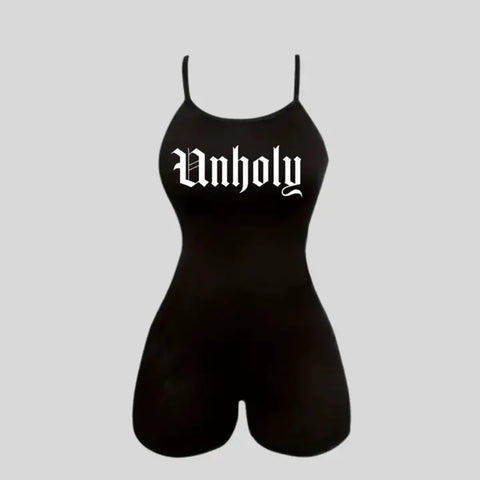 Wickedly Divine Unholy Romper