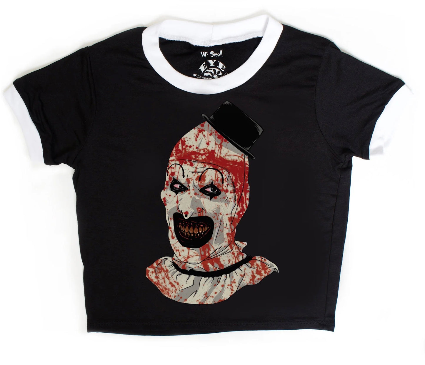 Vera’s Eyecandy Terrifier Women’s Ringer Tee